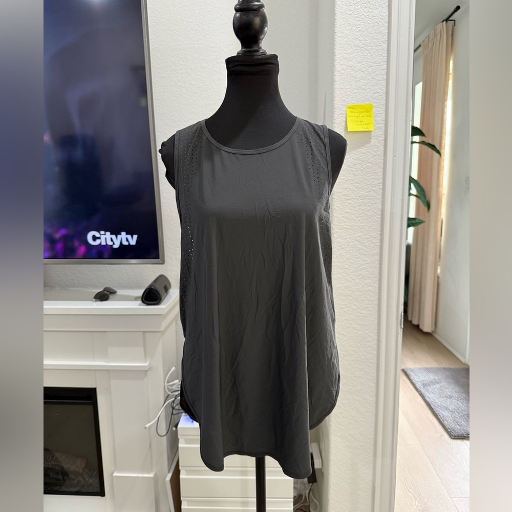 Lululemon Athletica Dark Gray Tank Top